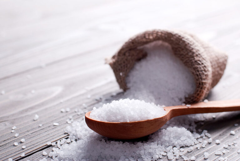 sea salt in the bag